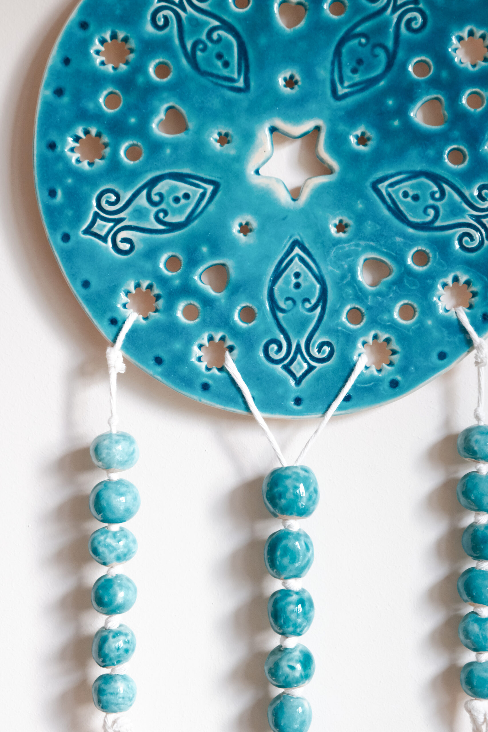 Łapacz snów "Szmaragdowy Wiatr" - obrazek 3