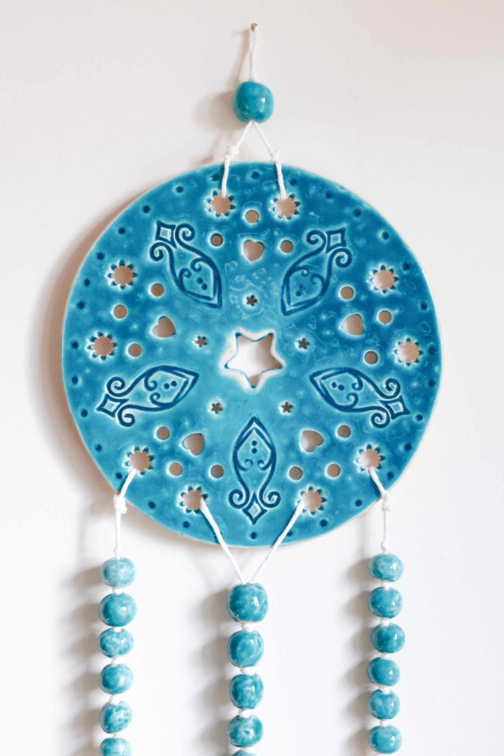 Łapacz snów "Szmaragdowy Wiatr" - obrazek 4