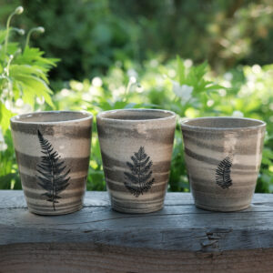 Zestaw kubków „Trzy Paprocie”