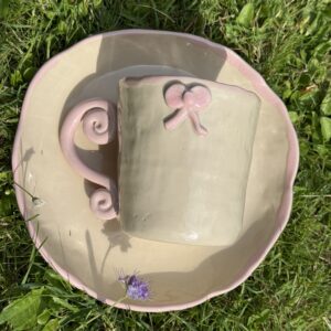 Kubek "Różowa kokardka"